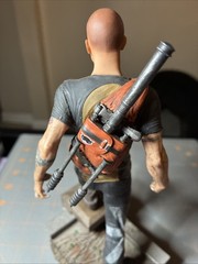 Infamous 2 Cole McGrath Hero Edition Figure Statue w/ Base 2011 8″ Sony PS3