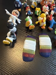 Super Mario Jakks World of Nintendo Figures Lot Yoshi Toad Luigi Bomb Fish Star