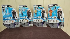 Jakks MIB3 Men In Black 4” Figures; Agent J, Boris, Stalk Eyes, Mr. Wu Sealed Pk