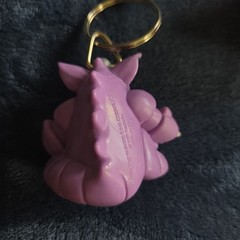 Vintage 1999 Pokemon Burger King Nidoking Keychain With Pokeball