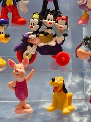 LOT OF 14 MIXED COLLECTIBLE TOY FIGURINES ACTION FIGURES MICKEY SNOOPY & MORE