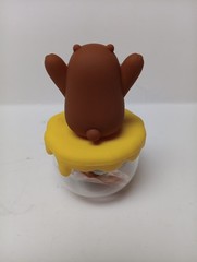 MINISO We Bare Bears Grizz Storage Jar Blind Box Collectible Figurine