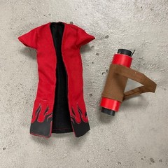 PB-R-SAG: 1/12 scale custom Fabric Robe & Scroll for SHF Sage Mode Naruto
