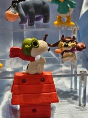 LOT OF 14 MIXED COLLECTIBLE TOY FIGURINES ACTION FIGURES MICKEY SNOOPY & MORE