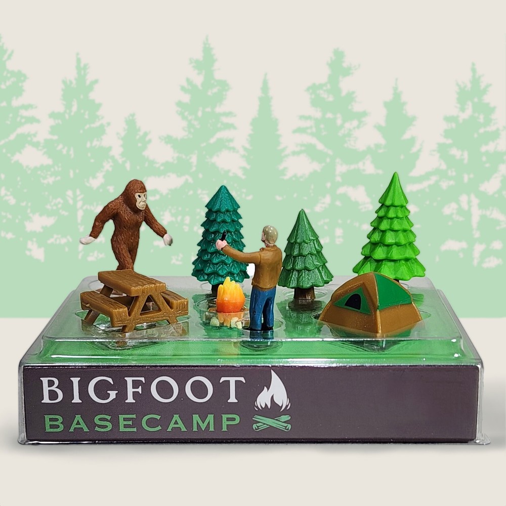 Mini Bigfoot Basecamp Diorama Set