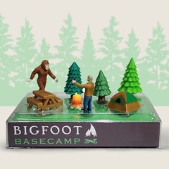 Mini Bigfoot Basecamp Diorama Set