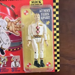 SEALED Crash Test Dummies Bendable Figure SLICK Tyco 1991 New Vintage MOC