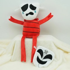 Anime Gangle Plush Doll Stuffed Toy Dual Mask Figure Pillow Collectible Gifts