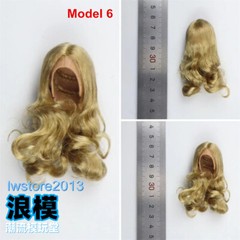 1/6 Artificial Hair Wig Cover For 12″ Female Phicen TBL JO Figure Head Body Toys