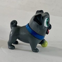 Puppy Dog Pals Travel Pets Series 1 Yellow Carrier, Hissy and Bingo, cat and dog