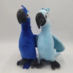 New Rio 2 Movie Cartoon Plush Toys 30cm Blue Parrot Blu & Jewel Bird Dolls Gift