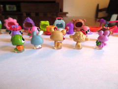 LITTLEST PET SHOP RARE TEENSIES SUPER PACK COMPLETE SET + SHINY DRAGONFLY