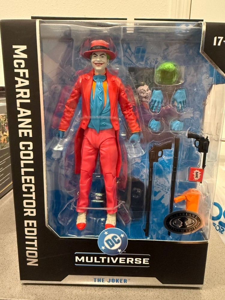McFarlane Toys THE JOKER Collector Edition DC Multiverse Batman 1989 – CHASE