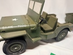 G.I. Joe Action Soldier — Official Jeep Combat Set — Vintage 1964 Hasbro