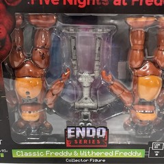 Error Five Nights at Freddys Endo Series Classic Freddy Withered FNAF Jazwares