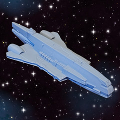 3D Printed Star Wars Gozanti Class Cruiser for SW Aramda