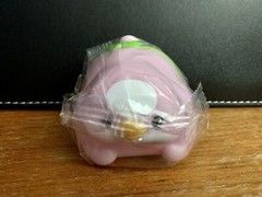 Motchari Osumo-tori Squishy Japan Gacha Toy 2” Pink and White Sumo Bird NEW F/S