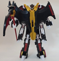 Metal Cardbot W Bloodwing Bat Ambulance Transformer Robot Korean Toy
