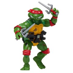 TMNT 1988 Remastered Raphael vs Rocksteady Playmates Action Figure 2-Pack N Hand