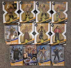 Mattel WWE Elite NXT Take over & Summer Slam Action Figure Lot of 12