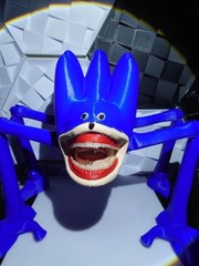 Shin Sonic HUGE Articulated Fidget toy glow in the dark