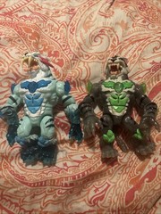 Lot of 2 Mr. Beast Lab Figures: 2 Different Tigers They Light Up And Have Sound