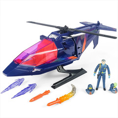 M.A.S.K. High Tech Helicopter Vehicle Loyal Subjects Action Figure Playset