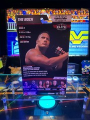 WWE Mattel Elite Greatest Hits The Rock Wrestling Figure NIB -Box has small tear