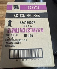 FULL CASE PACK OF 8 Modern G.I. JOE ACTION FIGURES – NEW & Factory Sealed!