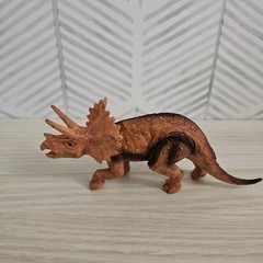 Dinosaurs Figure Toy LOT of 7 Multiple Dinosaurs. Triceratops Pachycephalosaurus