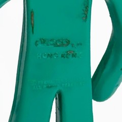 Vintage Green Gumby Bendable Doll 5.5 Inches Jesco Prema Toy Co Hong Kong