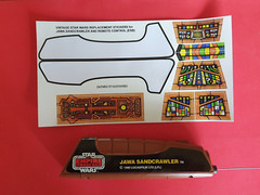 Vintage Star Wars, Jawa Sandcrawler, Repro Remote Control Working