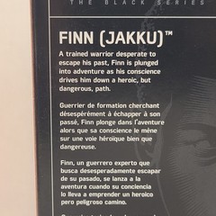 Star Wars Black Series Finn Jakku 6″ Action Figure 01 Hasbro 2015 New B3835