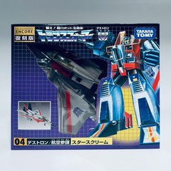Starscream 2007 G1 Transformers Takara Tomy Encore Reissue 04 Star Scream