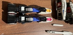 Vintage 2000 Power Rangers Time Force Timeranger DX Time Robo Megazord AS IS