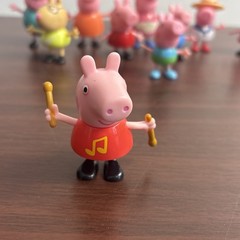 LOT OF 15 PEPPA PIG Figures Various years and condition