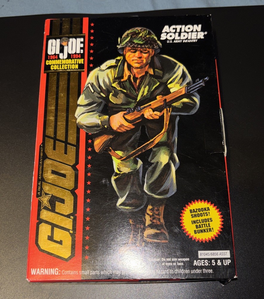 G.I. Joe 30th Anniversary 1994 Action Soldier Infantry Figure NIB vintage