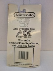 Vintage 1989 Nintendo Super Mario Clip On ACE Novelty Figure Sealed MOC M2308