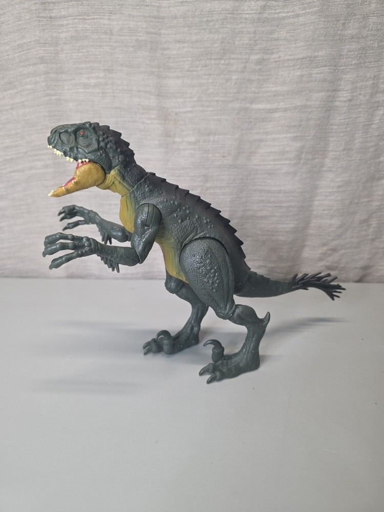 Mattel Jurassic World Slash ‘N Battle Scorpios Rex ACTION SOUND Dinosaur Figure