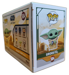 Funko Pop 584 Star Wars Grogu With Armor Vinyl Figure New OVP
