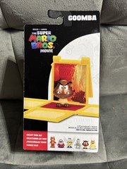 Jakks Pacific Super Mario Bros Movie Goomba 1.25 in Mini Figure BRAND NEW SEALED