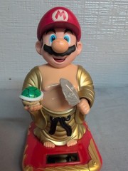 💥CUSTOM SUPER MARIO Buddha FIGURE Good luck OOAK💥