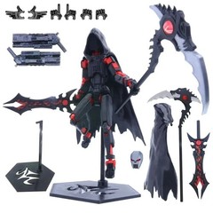 T13 Action Figure Articulated Dummy Swordsman Robot Posable Model Toy