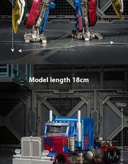 Two Forms Commander Robot Style Action Figure 18cm Alloy Car Model Holiday Gift