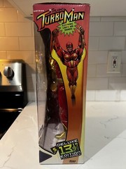 Talking TurboMan 1996 Deluxe Edition 13 1/2”, Model 80-618, NEW In Box