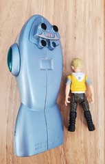 LOST IN SPACE Figure Lot Of 3 Major Don West Will Robinson Dr. Smith +2 Spiders