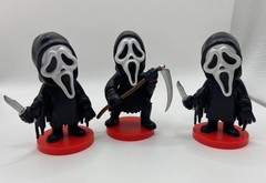 CultureFly Scream Ghost Face Mystery Vinyl Figures Classic Mask Lot of 3
