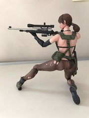 Play Arts Kai Quiet Metal Gear Solid MGS V The Phantom Pain Square Enix Used BIN