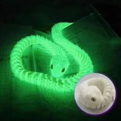 3D Printed Snake Articulated Viper Fidget Decor Toy Office Desk Toys Cobra