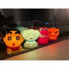Bandai Japan Crayon Shin-chan Light Up Figures Crayon Shin-chan Light Mascot Toy